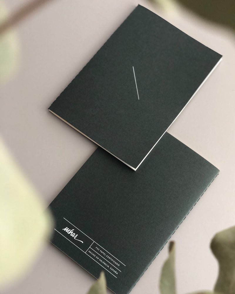 Libreta A5 - color verde